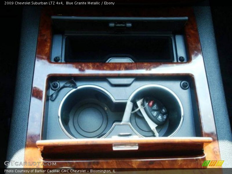 Blue Granite Metallic / Ebony 2009 Chevrolet Suburban LTZ 4x4
