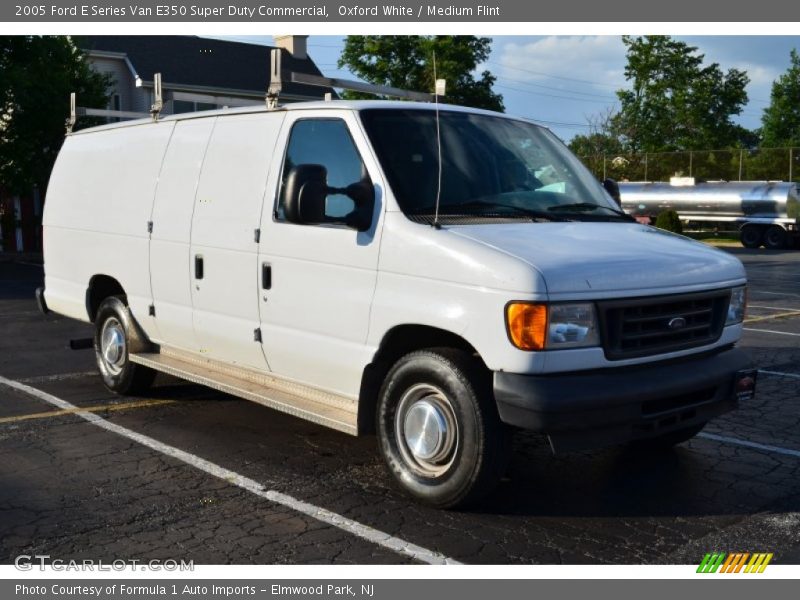 Oxford White / Medium Flint 2005 Ford E Series Van E350 Super Duty Commercial
