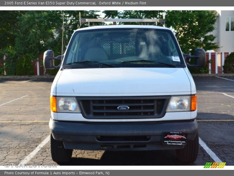 Oxford White / Medium Flint 2005 Ford E Series Van E350 Super Duty Commercial