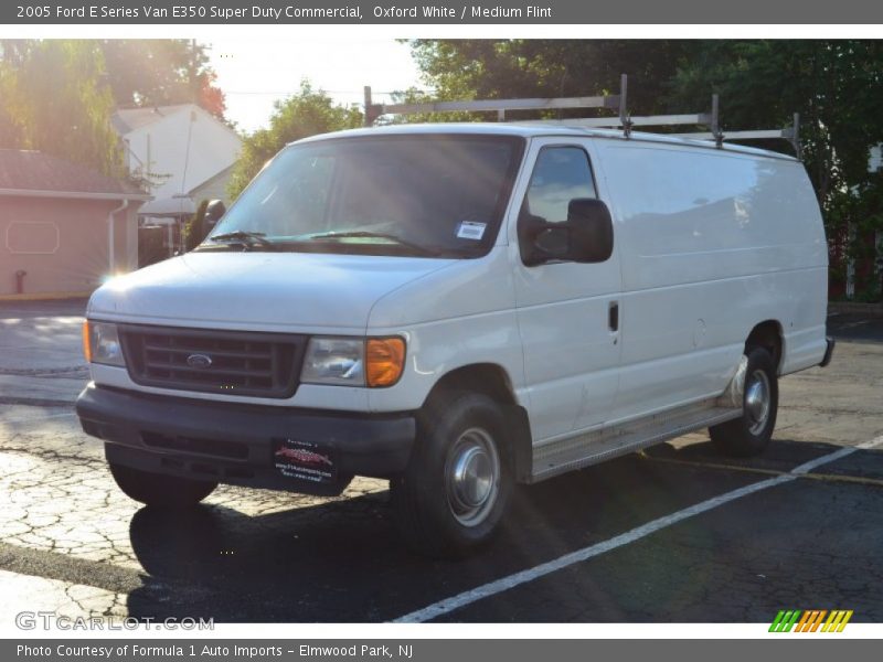 Oxford White / Medium Flint 2005 Ford E Series Van E350 Super Duty Commercial