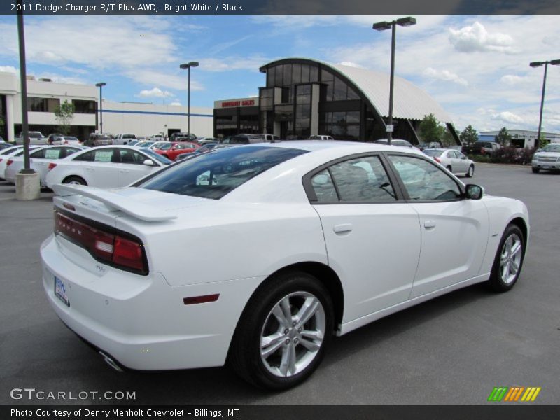 Bright White / Black 2011 Dodge Charger R/T Plus AWD