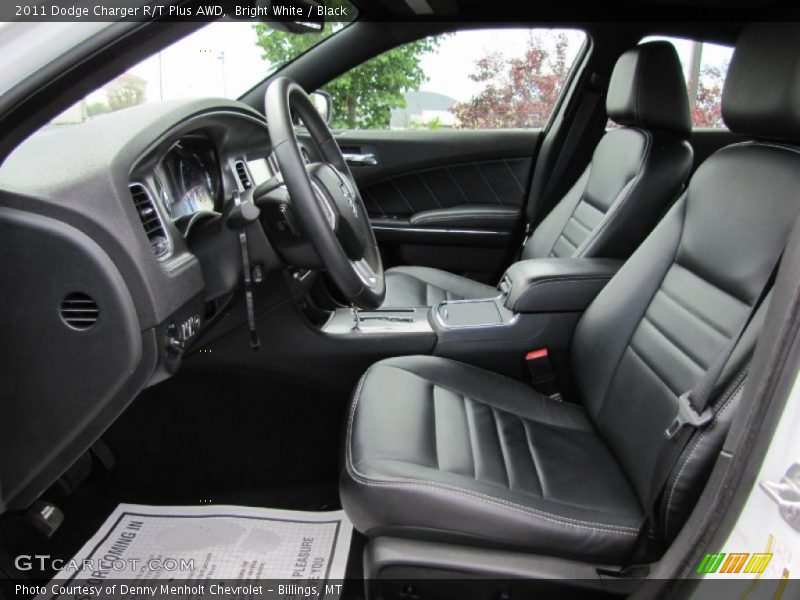  2011 Charger R/T Plus AWD Black Interior
