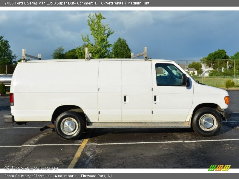 Oxford White / Medium Flint 2005 Ford E Series Van E350 Super Duty Commercial