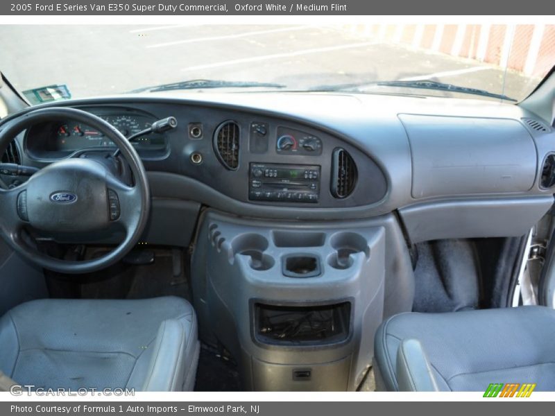 Oxford White / Medium Flint 2005 Ford E Series Van E350 Super Duty Commercial