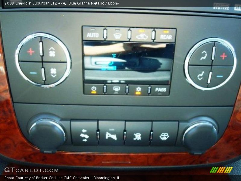 Blue Granite Metallic / Ebony 2009 Chevrolet Suburban LTZ 4x4