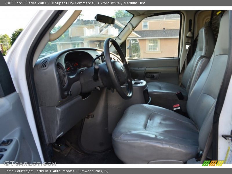 Oxford White / Medium Flint 2005 Ford E Series Van E350 Super Duty Commercial