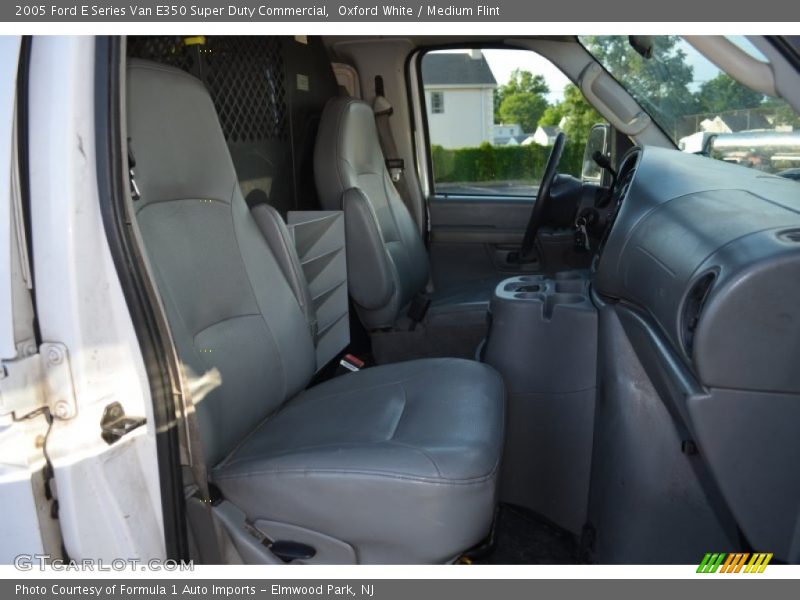 Oxford White / Medium Flint 2005 Ford E Series Van E350 Super Duty Commercial