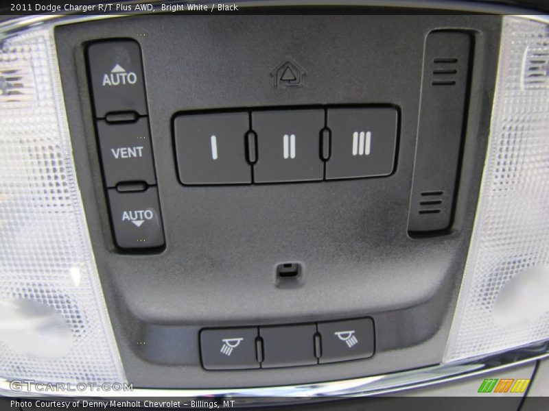 Controls of 2011 Charger R/T Plus AWD