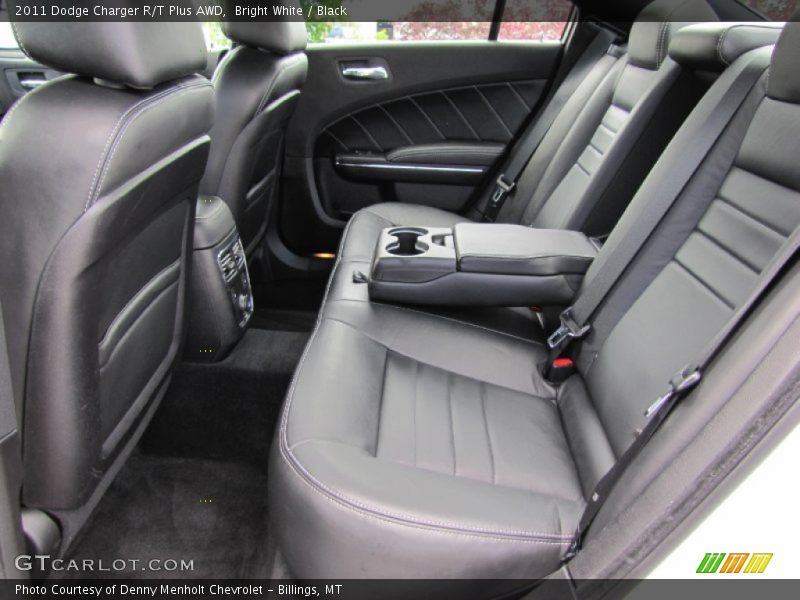 Rear Seat of 2011 Charger R/T Plus AWD