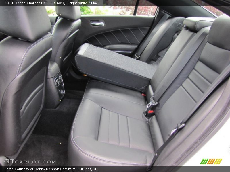 Rear Seat of 2011 Charger R/T Plus AWD