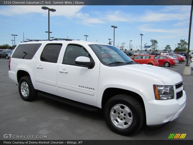Summit White / Ebony 2010 Chevrolet Suburban LT 4x4