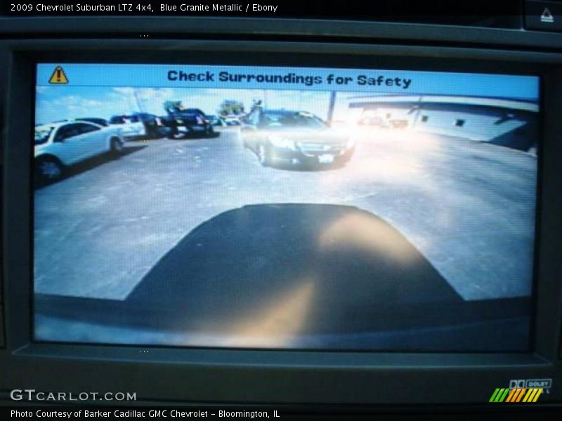Blue Granite Metallic / Ebony 2009 Chevrolet Suburban LTZ 4x4