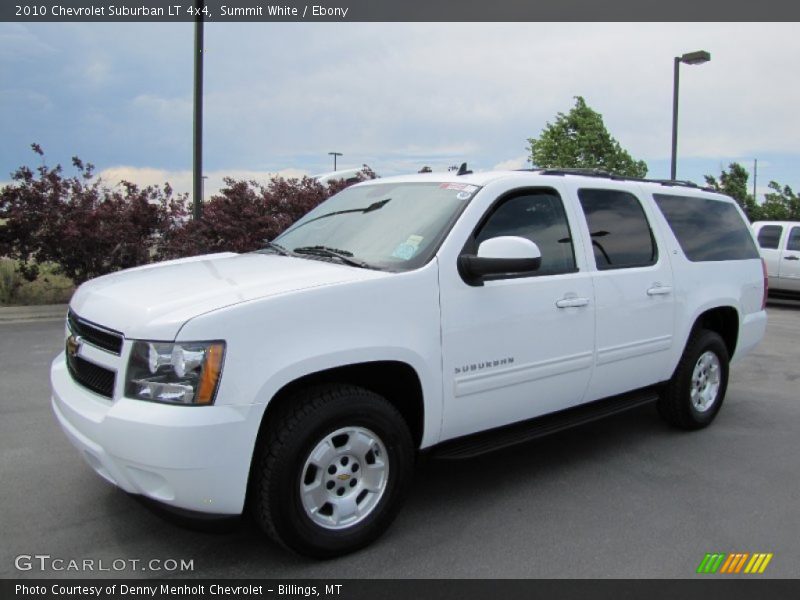Summit White / Ebony 2010 Chevrolet Suburban LT 4x4