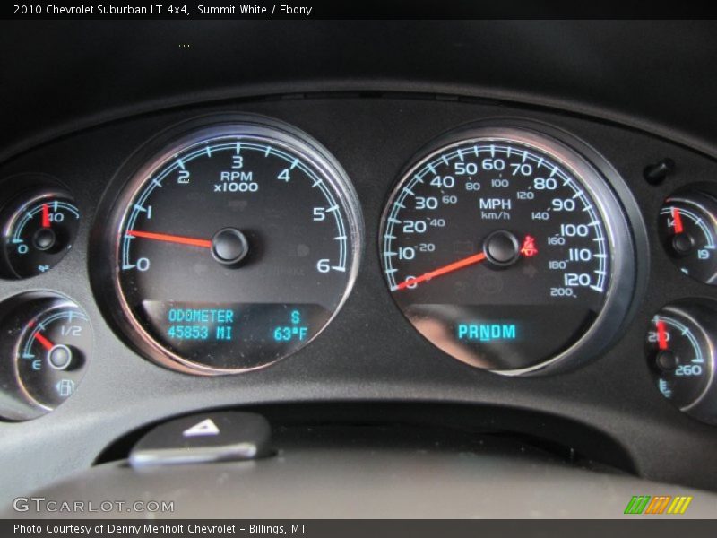 Summit White / Ebony 2010 Chevrolet Suburban LT 4x4