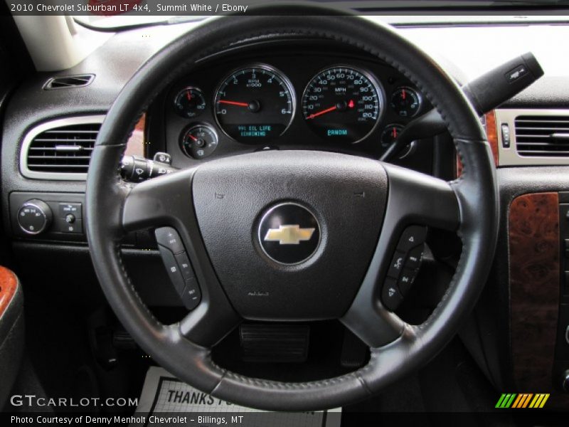 Summit White / Ebony 2010 Chevrolet Suburban LT 4x4