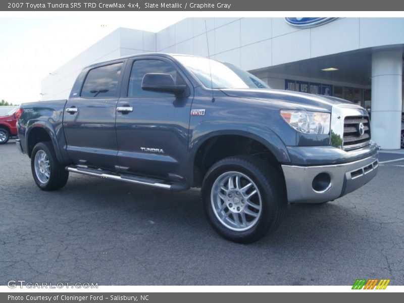 Slate Metallic / Graphite Gray 2007 Toyota Tundra SR5 TRD CrewMax 4x4