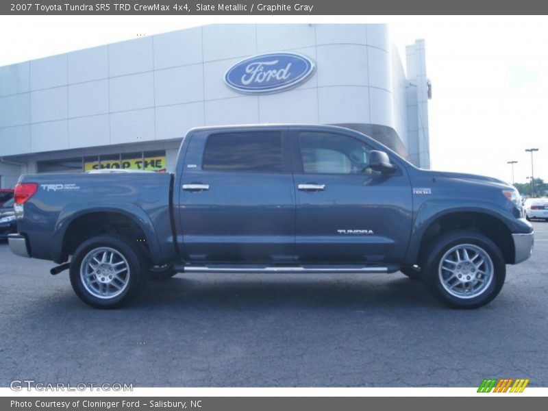 Slate Metallic / Graphite Gray 2007 Toyota Tundra SR5 TRD CrewMax 4x4