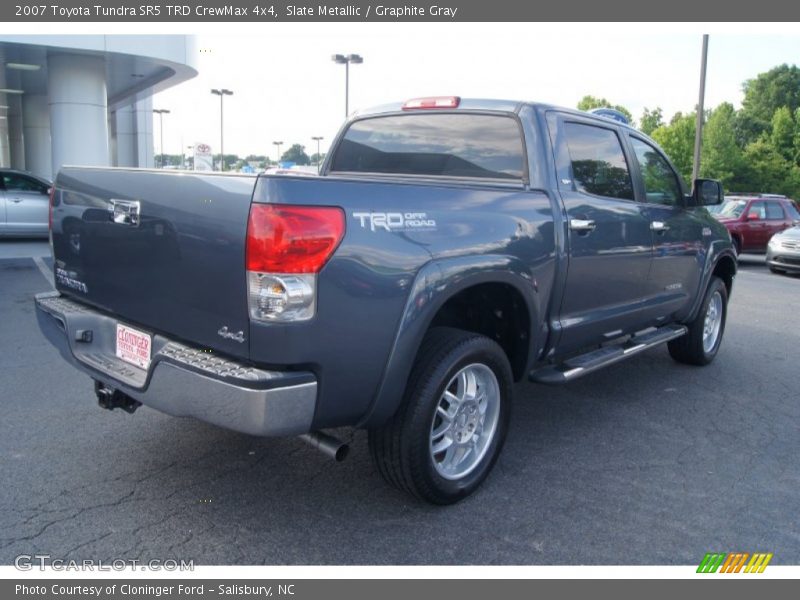 Slate Metallic / Graphite Gray 2007 Toyota Tundra SR5 TRD CrewMax 4x4