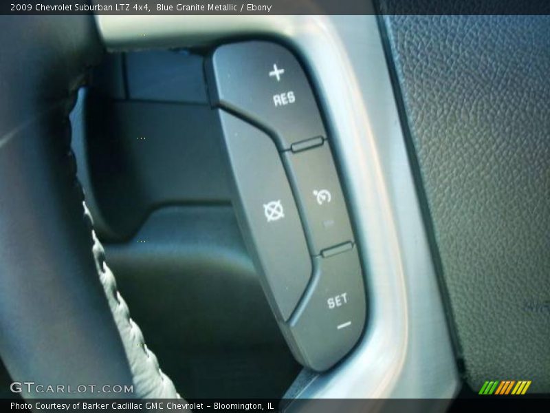 Blue Granite Metallic / Ebony 2009 Chevrolet Suburban LTZ 4x4
