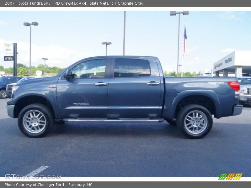 Slate Metallic / Graphite Gray 2007 Toyota Tundra SR5 TRD CrewMax 4x4