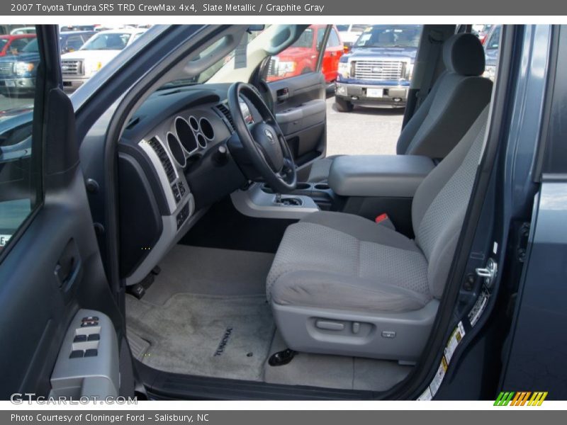 Slate Metallic / Graphite Gray 2007 Toyota Tundra SR5 TRD CrewMax 4x4