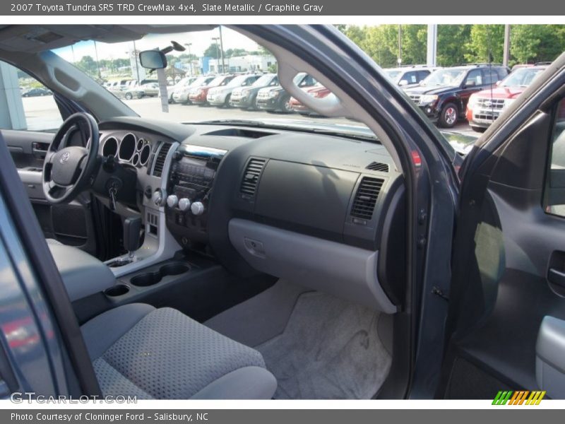 Slate Metallic / Graphite Gray 2007 Toyota Tundra SR5 TRD CrewMax 4x4