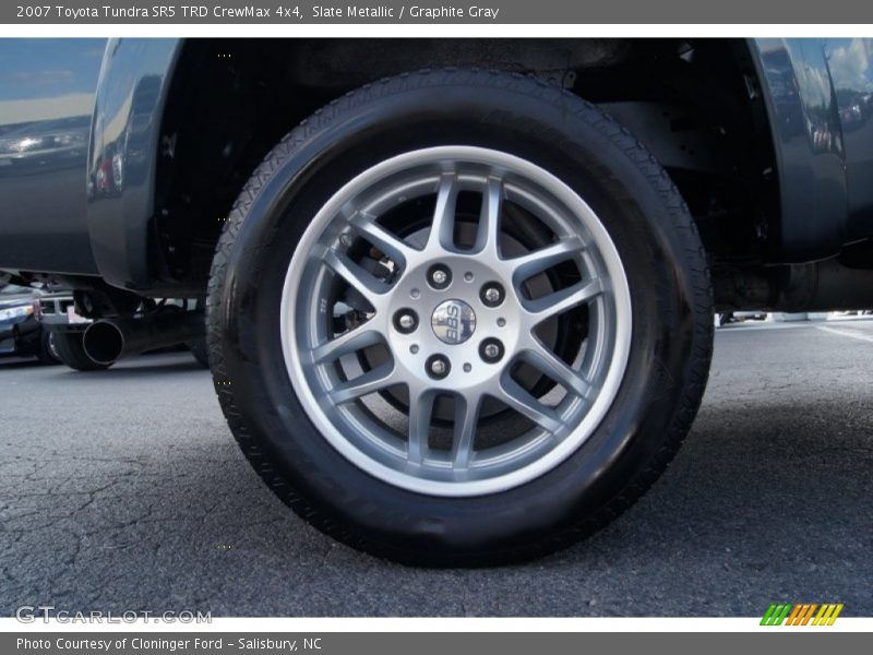 Slate Metallic / Graphite Gray 2007 Toyota Tundra SR5 TRD CrewMax 4x4