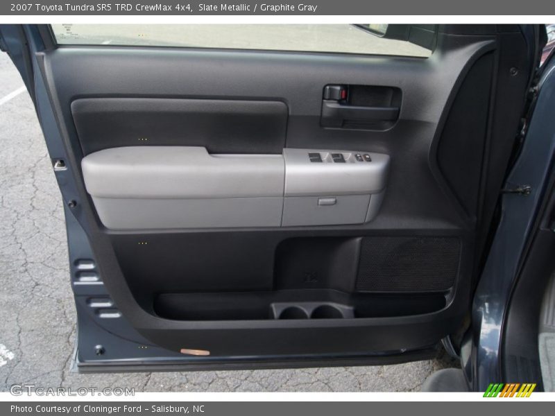 Slate Metallic / Graphite Gray 2007 Toyota Tundra SR5 TRD CrewMax 4x4