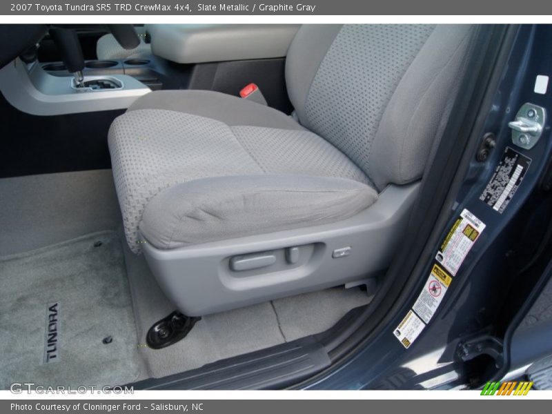 Slate Metallic / Graphite Gray 2007 Toyota Tundra SR5 TRD CrewMax 4x4