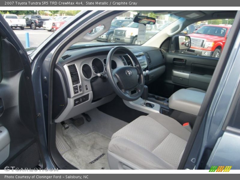 Slate Metallic / Graphite Gray 2007 Toyota Tundra SR5 TRD CrewMax 4x4
