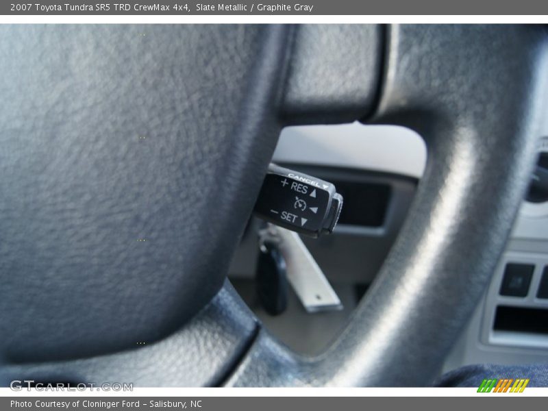Slate Metallic / Graphite Gray 2007 Toyota Tundra SR5 TRD CrewMax 4x4