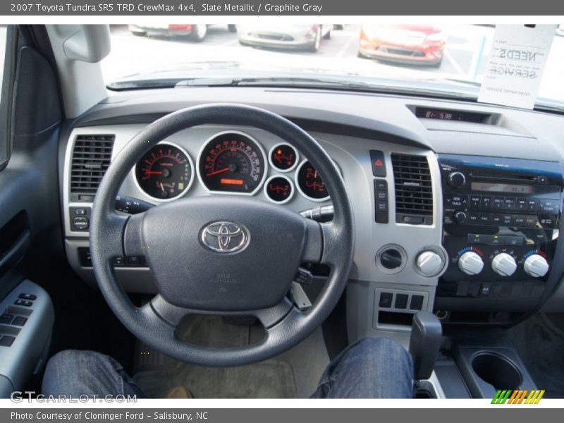 Slate Metallic / Graphite Gray 2007 Toyota Tundra SR5 TRD CrewMax 4x4