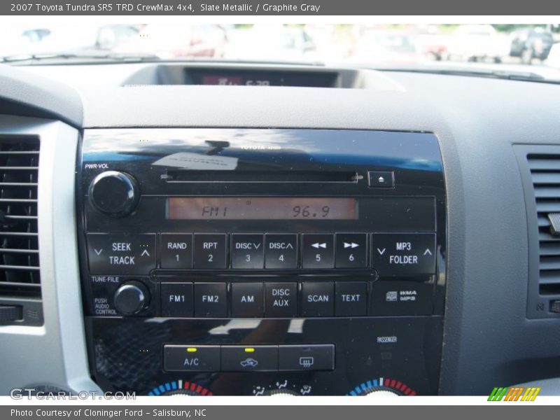Slate Metallic / Graphite Gray 2007 Toyota Tundra SR5 TRD CrewMax 4x4