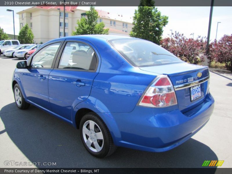Bright Blue / Charcoal 2010 Chevrolet Aveo LT Sedan