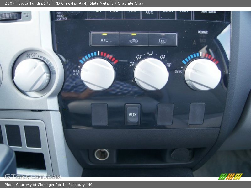 Slate Metallic / Graphite Gray 2007 Toyota Tundra SR5 TRD CrewMax 4x4