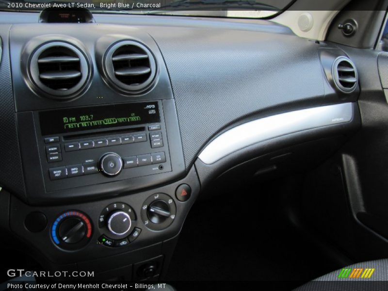 Bright Blue / Charcoal 2010 Chevrolet Aveo LT Sedan
