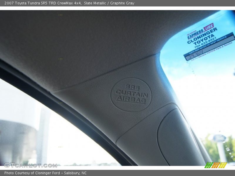 Slate Metallic / Graphite Gray 2007 Toyota Tundra SR5 TRD CrewMax 4x4