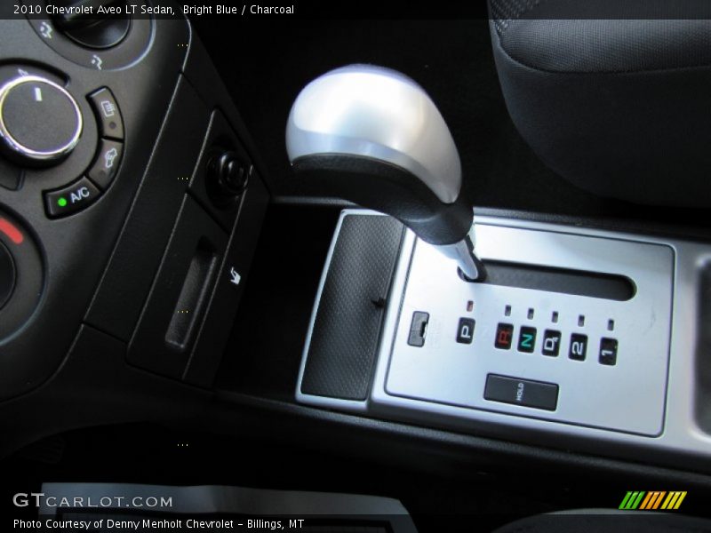Bright Blue / Charcoal 2010 Chevrolet Aveo LT Sedan