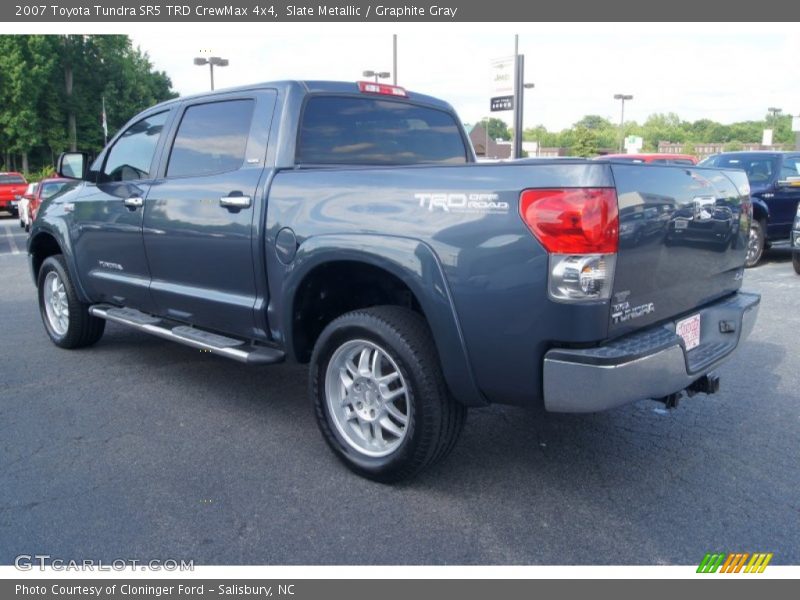 Slate Metallic / Graphite Gray 2007 Toyota Tundra SR5 TRD CrewMax 4x4
