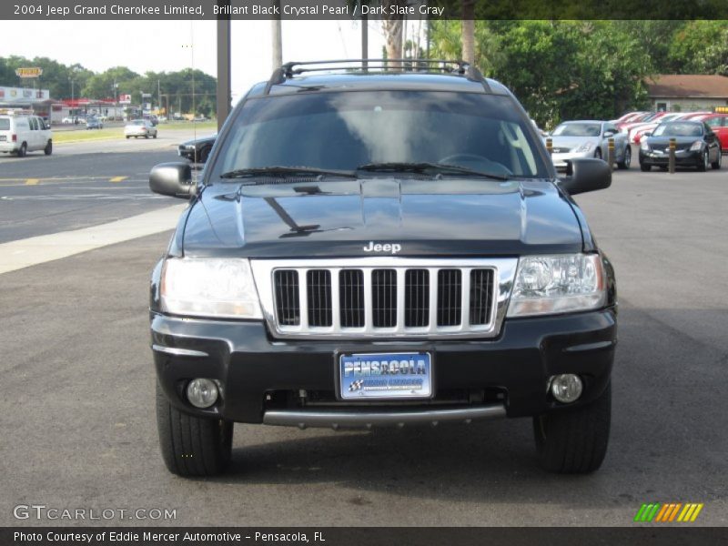 Brillant Black Crystal Pearl / Dark Slate Gray 2004 Jeep Grand Cherokee Limited