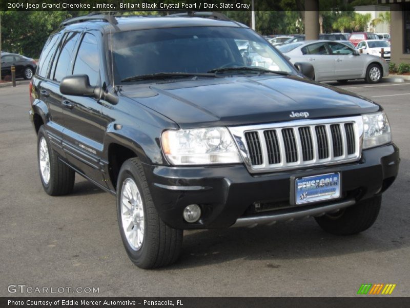 Brillant Black Crystal Pearl / Dark Slate Gray 2004 Jeep Grand Cherokee Limited