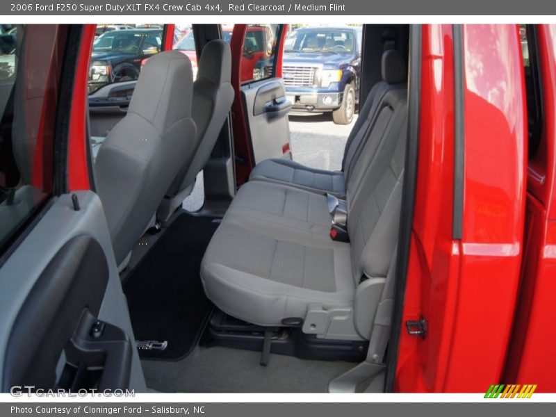 Red Clearcoat / Medium Flint 2006 Ford F250 Super Duty XLT FX4 Crew Cab 4x4