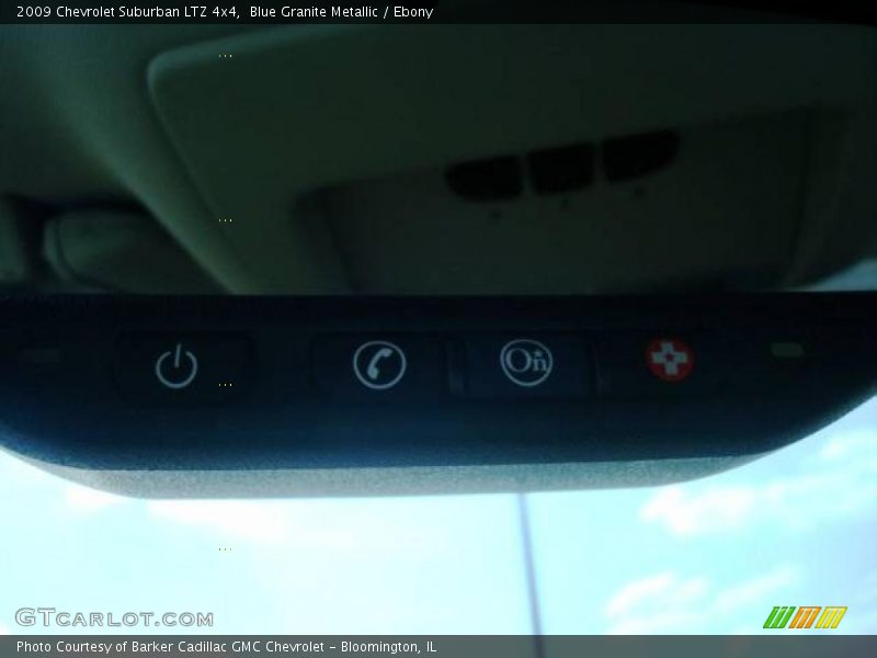 Blue Granite Metallic / Ebony 2009 Chevrolet Suburban LTZ 4x4