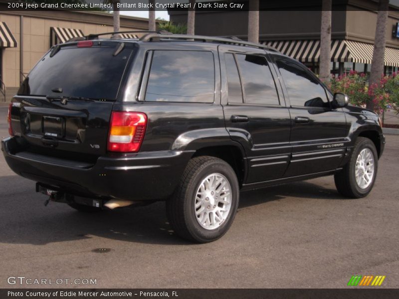 Brillant Black Crystal Pearl / Dark Slate Gray 2004 Jeep Grand Cherokee Limited