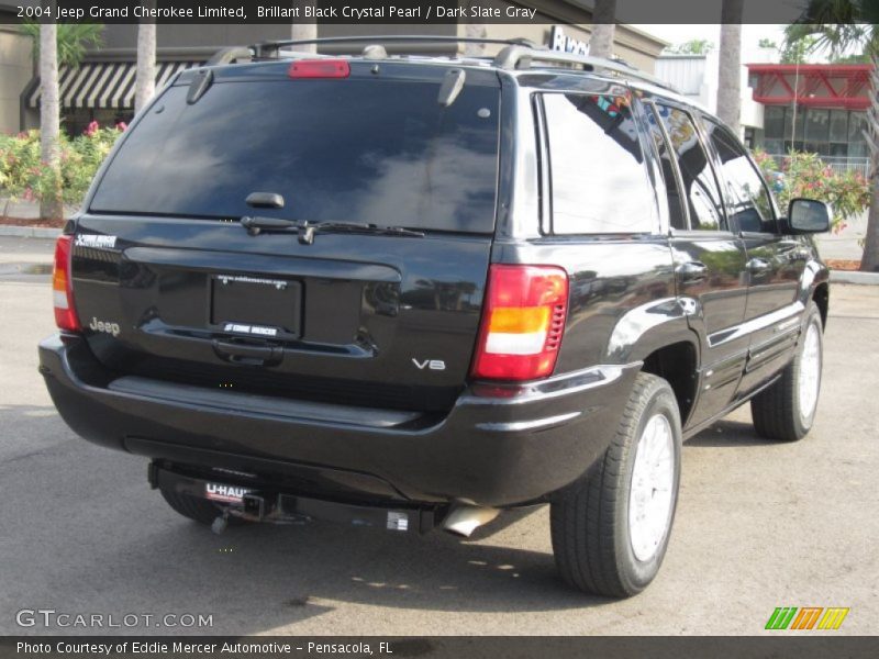 Brillant Black Crystal Pearl / Dark Slate Gray 2004 Jeep Grand Cherokee Limited