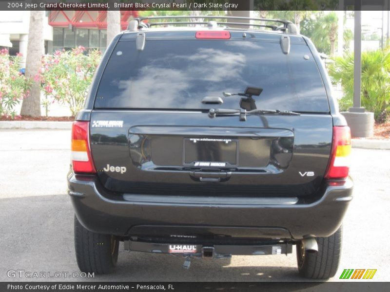 Brillant Black Crystal Pearl / Dark Slate Gray 2004 Jeep Grand Cherokee Limited