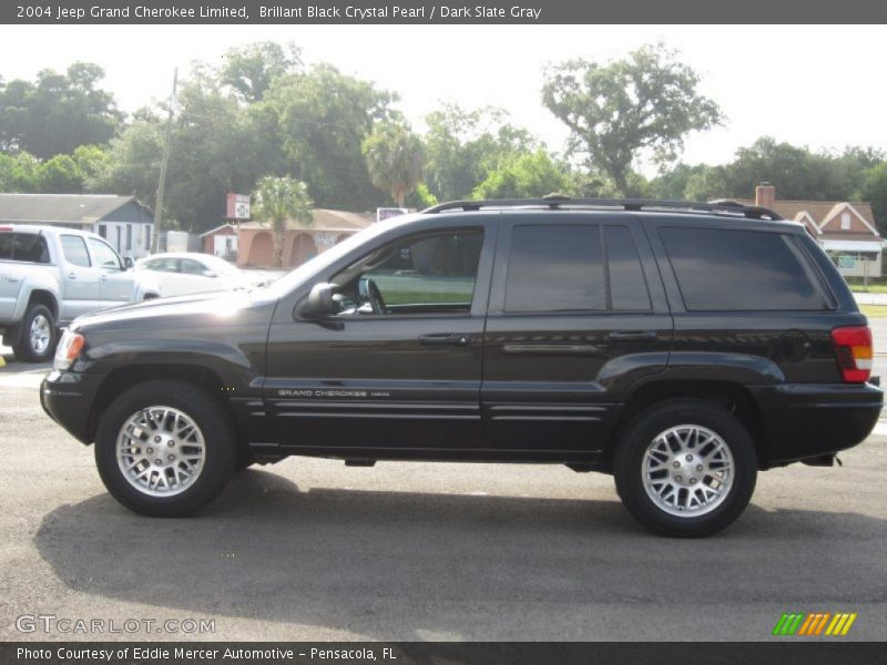 Brillant Black Crystal Pearl / Dark Slate Gray 2004 Jeep Grand Cherokee Limited
