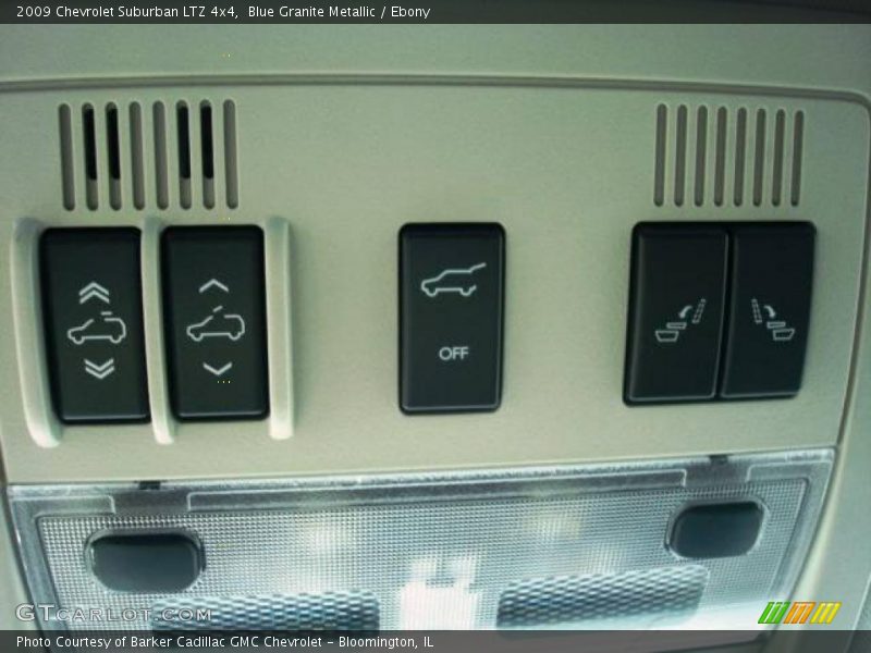 Blue Granite Metallic / Ebony 2009 Chevrolet Suburban LTZ 4x4