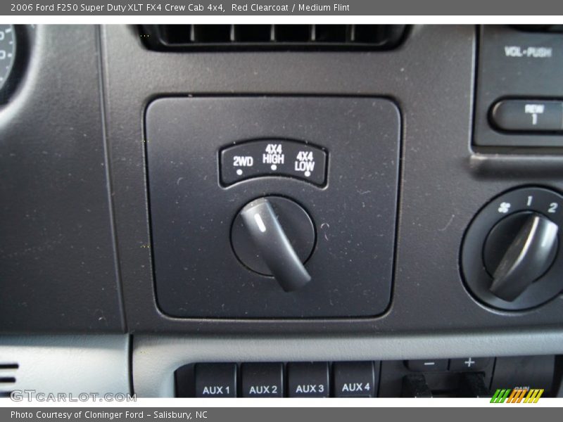 Red Clearcoat / Medium Flint 2006 Ford F250 Super Duty XLT FX4 Crew Cab 4x4