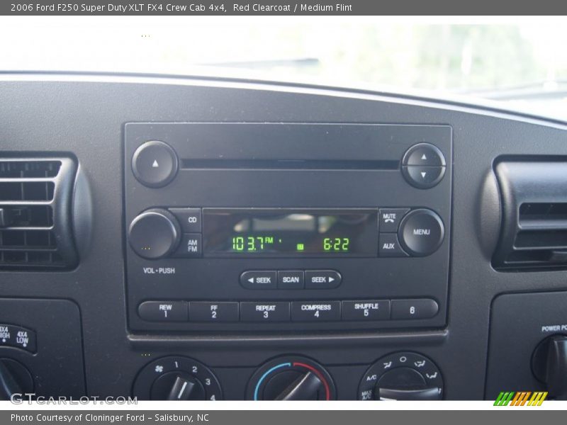 Red Clearcoat / Medium Flint 2006 Ford F250 Super Duty XLT FX4 Crew Cab 4x4